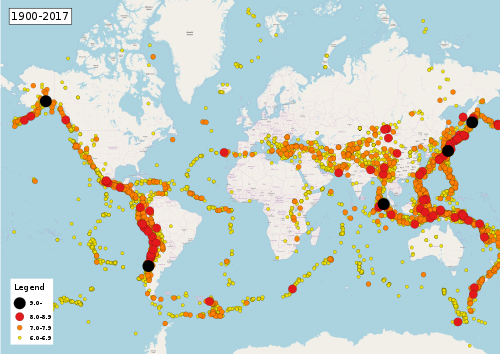 Aardplaten. Bron: USGS